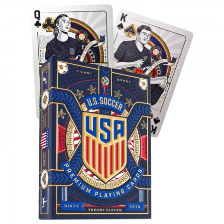 U.S. Soccer žaidimo kortos Theory11 U.S. Soccer žaidimo kortos Theory11