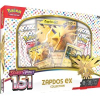 Pokemon TCG: Scarlet & Violet 151 - Zapdos Ex Box rinkinys (anglų k.)
