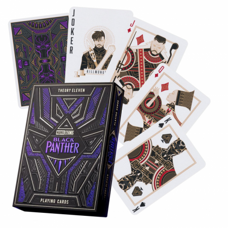 Kosmetinis defektas Black Panther žaidimo kortos Theory11 Kosmetinis defektas Black Panther žaidimo kortos Theory11