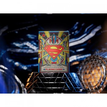 Kosmetinis defektas Superman žaidimo kortos Theory11 Kosmetinis defektas Superman žaidimo kortos Theory11