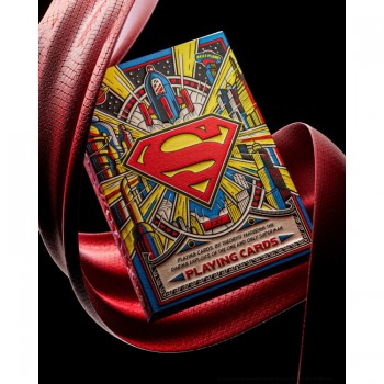 Kosmetinis defektas Superman žaidimo kortos Theory11 Kosmetinis defektas Superman žaidimo kortos Theory11