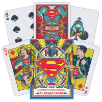 Kosmetinis defektas Superman žaidimo kortos Theory11