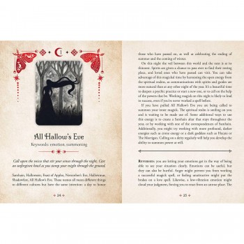Seasons of the Witch Samhain Oracle Deluxe Edition rinkinys Rockpool Seasons of the Witch Samhain Oracle Deluxe Edition rinkinys Rockpool