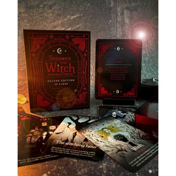 Seasons of the Witch Samhain Oracle Deluxe Edition rinkinys Rockpool Seasons of the Witch Samhain Oracle Deluxe Edition rinkinys Rockpool