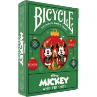 Disney Mickey and Friends Holiday žaidimo kortos Bicycle Disney Mickey and Friends Holiday žaidimo kortos Bicycle