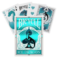 Ice Dragon žaidimo kortos Bicycle Ice Dragon žaidimo kortos Bicycle