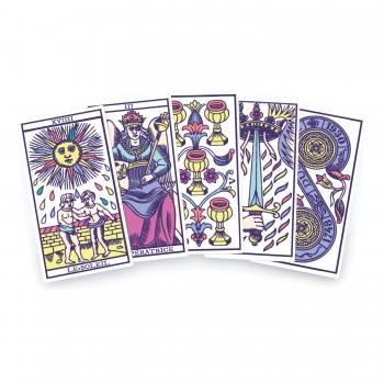 Tarot de Marseille Pastel taro kortos Dusserre by Cartamundi Tarot de Marseille Pastel taro kortos Dusserre by Cartamundi