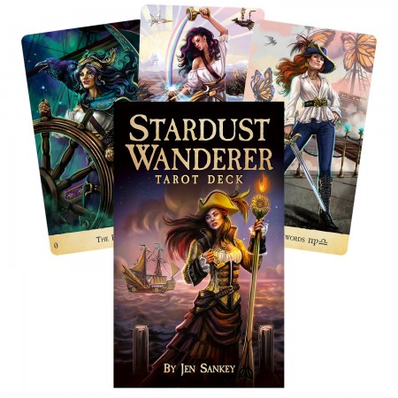 Stardust Wanderer Tarot kortos US Games Systems Stardust Wanderer Tarot kortos US Games Systems