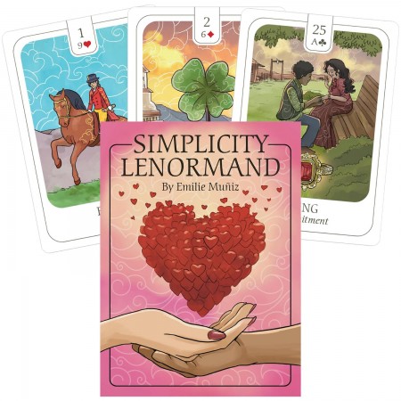 Simplicity Lenormand kortos US Games Systems Simplicity Lenormand kortos US Games Systems