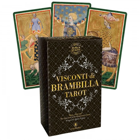 Visconti di Brambilla taro kortos Lo Scarabeo Visconti di Brambilla taro kortos Lo Scarabeo