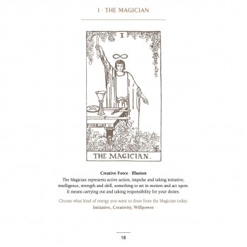 Tarot A Card a Day knyga Lo Scarabeo
