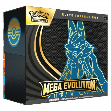 Pokémon TCG: Mega Evolution Elite Trainer Box (ETB) Mega Lucario (anglų k.)
