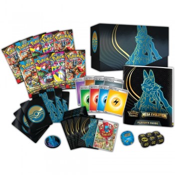 Pokémon TCG: Mega Evolution Elite Trainer Box (ETB) Mega Lucario (anglų k.)