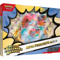 Pokémon TCG: Mega Evolution Ascended Heroes Mega Feraligatr ex Box (anglų k.) Pokémon TCG: Mega Evolution Ascended Heroes Mega Feraligatr ex Box (anglų k.)