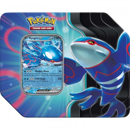 Pokémon TCG: Azure Legends Tin Kyogre ex (anglų k.) Pokémon TCG: Azure Legends Tin Kyogre ex (anglų k.)