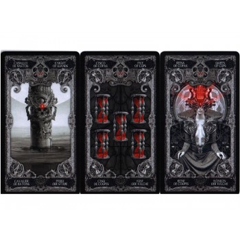 XIII Tarot by Nekro Taro kortos Fournier