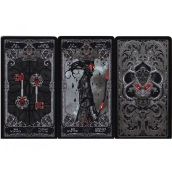 XIII Tarot by Nekro Taro kortos Fournier