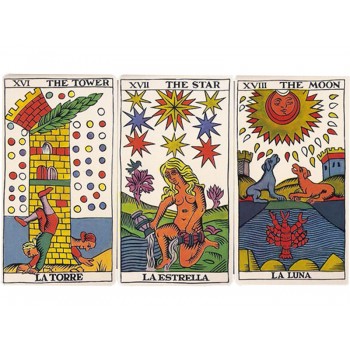 Spanish Tarot kortos Fournier