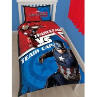 "Captain America Civil War" dvipusis patalynės komplektas