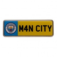 Manchester City F.C. prisegamas ženklelis (Numeris)