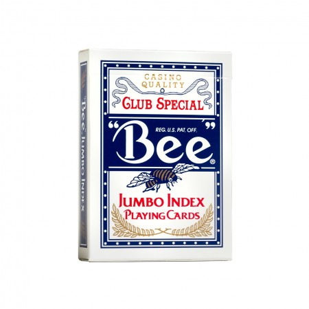 Bee Jumbo pokerio kortos (Mėlynos)