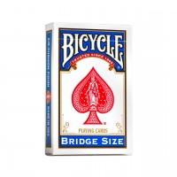 Bicycle Rider Back Bridge Size kortos (Mėlynos)
