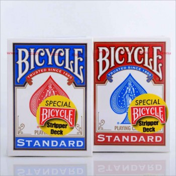 Bicycle Rider Back Stripper kortos (Mėlynos)