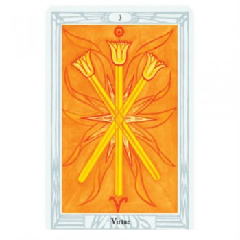 Aleister Crowley THOTH Mažos Taro kortos US Games Systems