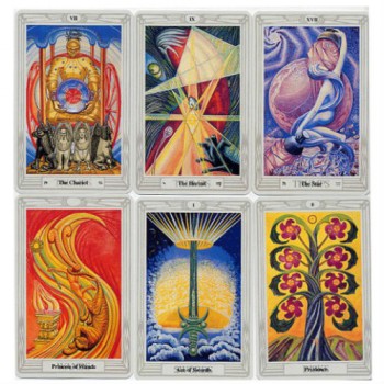 Aleister Crowley THOTH Taro kortos US Games Systems