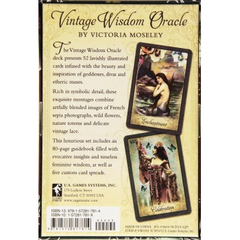 Vintage Wisdom Oracle kortos US Games Systems