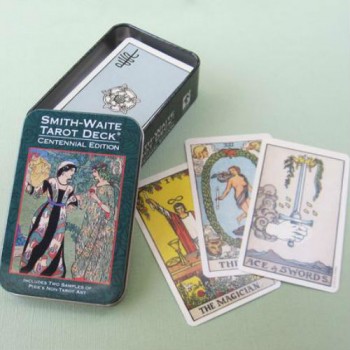 Smith-Waite Centennial Taro kortos Metalinėje Dėžutėje US Games Systems