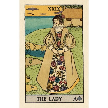 Pixie Astounding Lenormand kortos skardinėjė dėžutėje US Games Systems