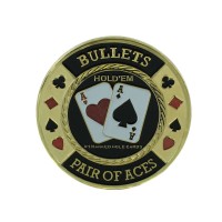 Pokerio kortų saugas „Bullets"