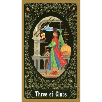 Russian Tarot of St Petersburg Taro kortos US Games Systems