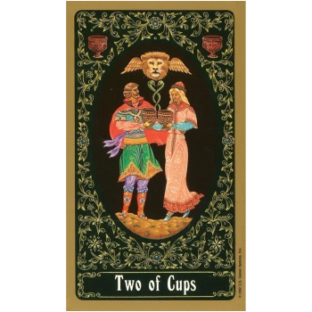 Russian Tarot of St Petersburg Taro kortos US Games Systems
