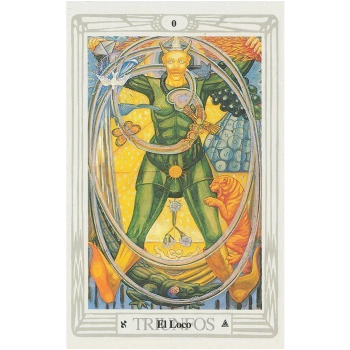 Spanish Crowley Thoth ispanų kalba Taro kortos AGM