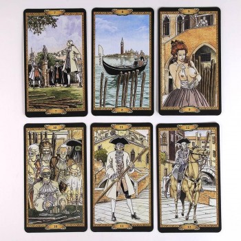 Tarot Of Casanova kortos Lo Scarabeo