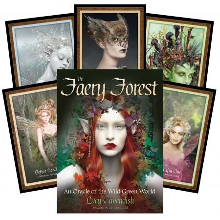 The Faery Forest Oracle Kortos Blue Angel