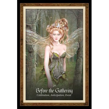 The Faery Forest Oracle Kortos Blue Angel