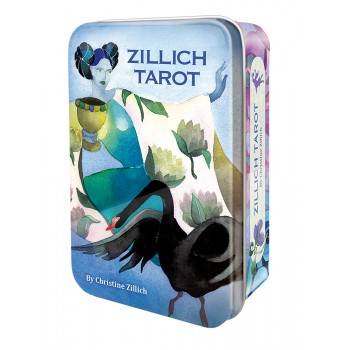 Zillich Tarot metalinėje dėžutėje kortos US Games Systems