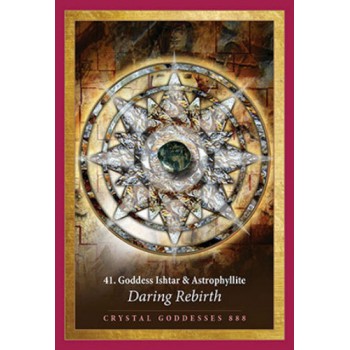 Crystal Mandala Oracle kortos Blue Angel