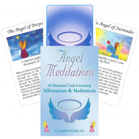 Angel Meditation Affirmations kortos US Games Systems