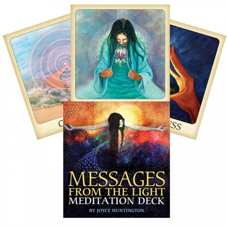 Messages From The Light Meditation Inspirational kortos US Games Systems