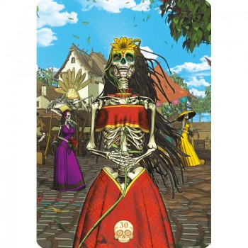 Santa Muerte Oracle kortos Lo Scarabeo