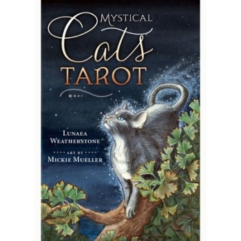 Mystical Cats Tarot kortos Llewellyn