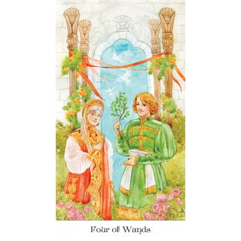 Tarot of the Golden Wheel kortos US Games Systems