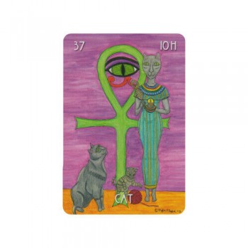 The Egyptian Lenormand kortos Schiffer Publishing