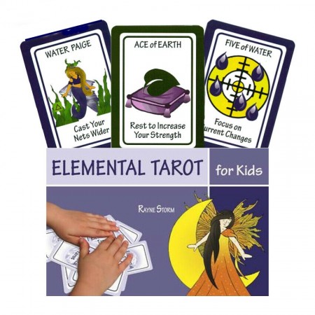 Elemental Tarot for Kids kortos Schiffer Publishing
