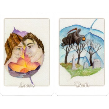 Tarot Leaves Taro Kortos Schiffer Publishing