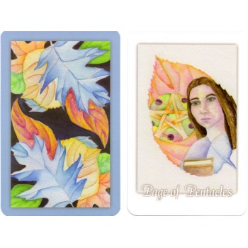 Tarot Leaves Taro Kortos Schiffer Publishing